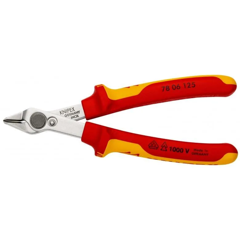 Szczypce Tnące Super Knips 125mm Izolowane KNIPEX