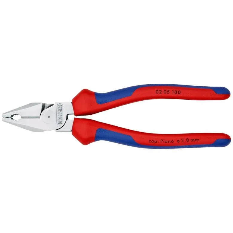 Szczypce Uniwersalne 180mm O Zwiększonym Przełożeniu KNIPEX