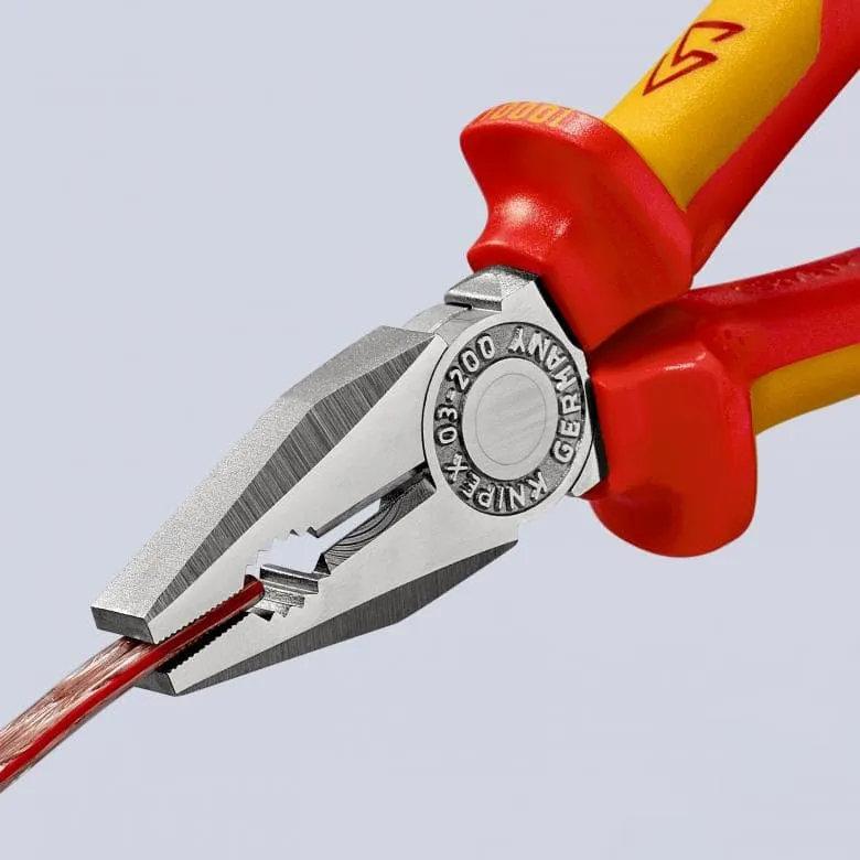 Szczypce Uniwersalne Izolowane VDE 200mm KNIPEX