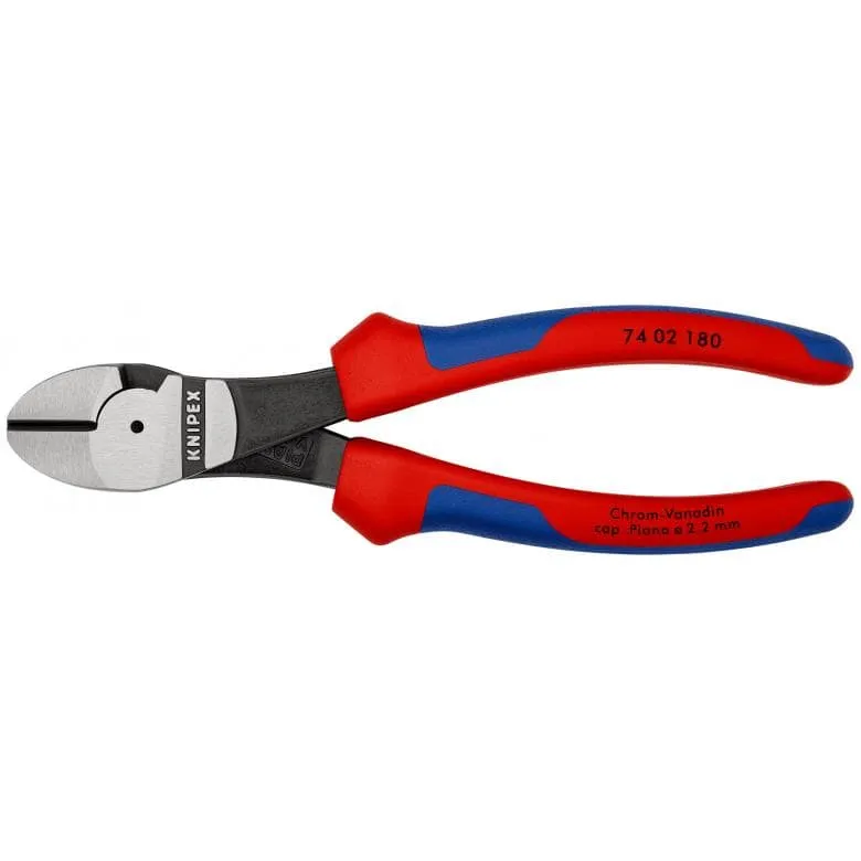 Szczypce Tnące Boczne O Zwiększonym Przełożeniu 180mm KNIPEX
