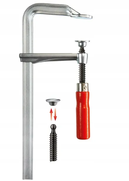 Ścisk Śrubowy Ślusarski Stalowy Gz 120/60MM BESSEY