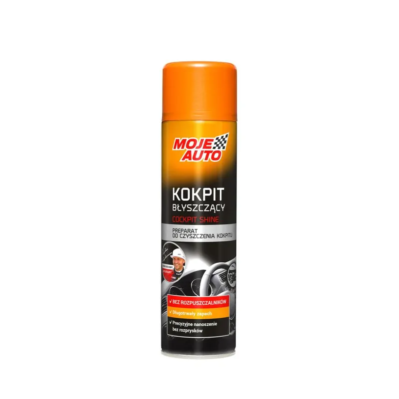 Kokpit Błyszczący 600ml Black MOJE AUTO