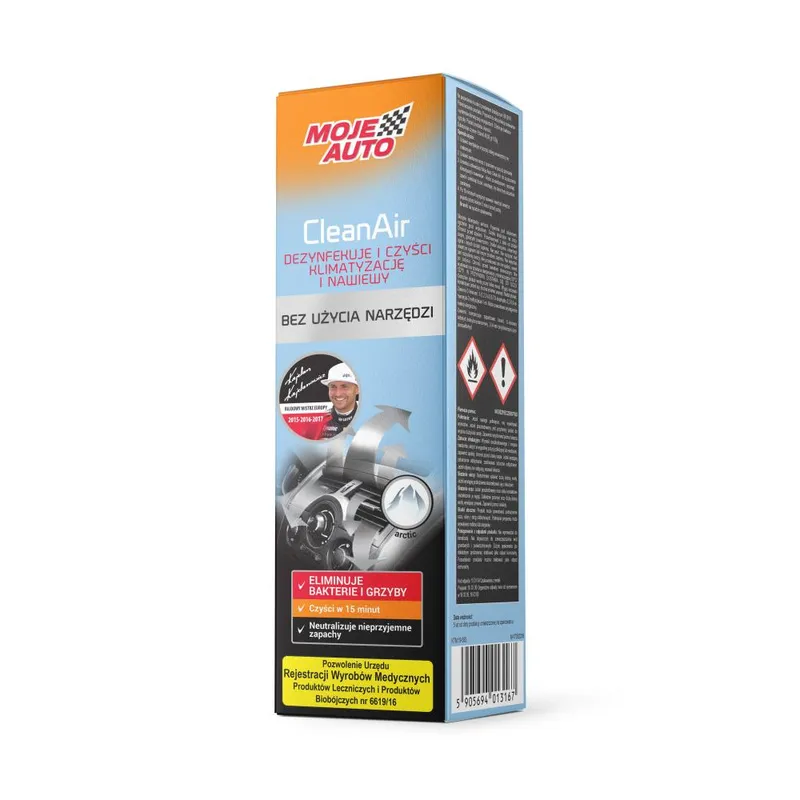 Odświeżacz Klimatyzacji I Nawiewów ARCTIC-150 ml MOJE AUTO