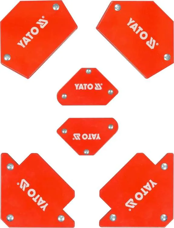 Zestaw Spawalniczych Kątowników Magnet. 6 szt. YATO