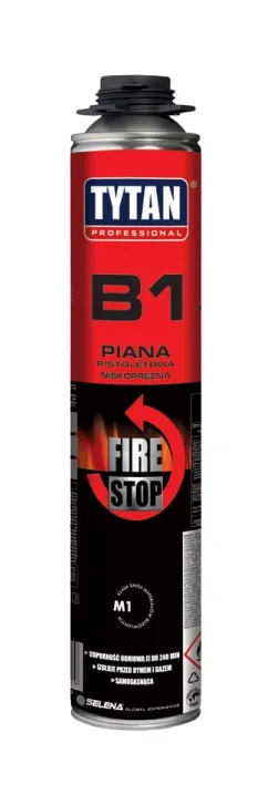 Pianka Pistoletowa TYTAN B1 750ml Ognioodporna