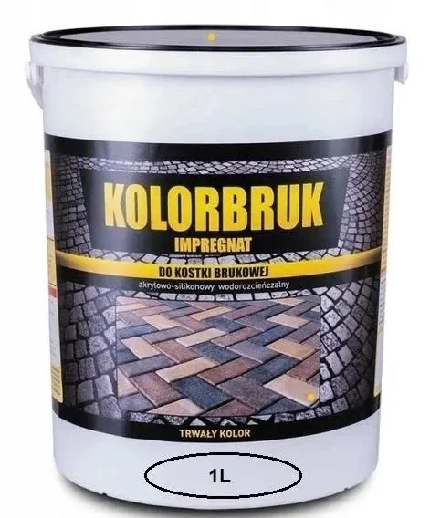 Kolorbruk Impregnat Koloryzujacy Do Kostki Bruk.szary 1l AKSILBET