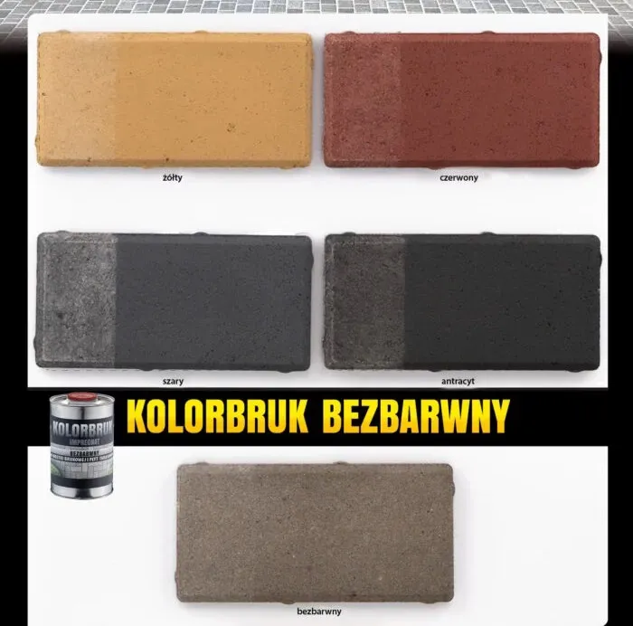 Kolorbruk Impregnat Koloryzujacy Do Kostki Bruk.szary 1l AKSILBET
