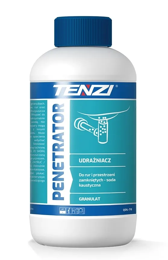Środek Do Udrażniania Rur, W Granulkach Penetrator 500g TENZI