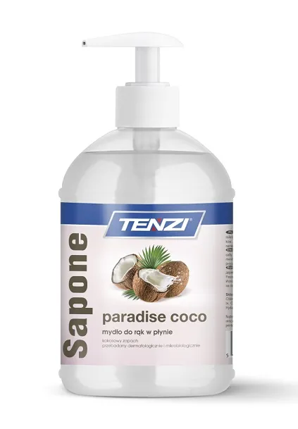 Mydło W Płynie Z Dozownikiem Paradise Coco 0.5l TENZI