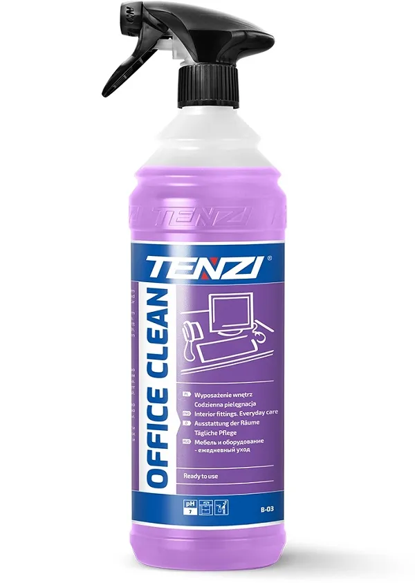 Środek Do Mycia Mebli I Wyp. Wnętrz Office Clean 1l TENZI