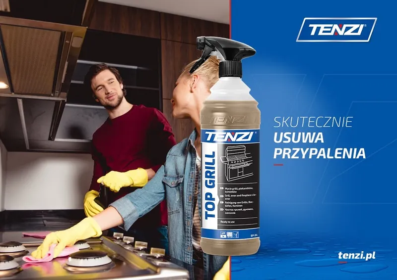 Środek Do Czyszczenia Grilla, Piekarnika Top Grill 1l TENZI