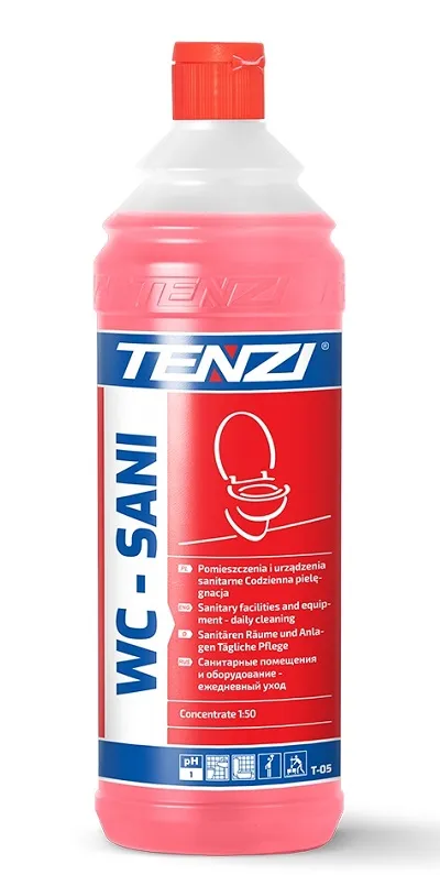 Środek Do Czyszczenia Toalet I Urządzeń Sanit. WC Sani 1l TENZI