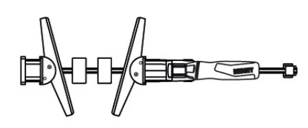 Adapter Obrotowy Do Ścisków Stolarskich Kr-As, 2 szt. BESSEY