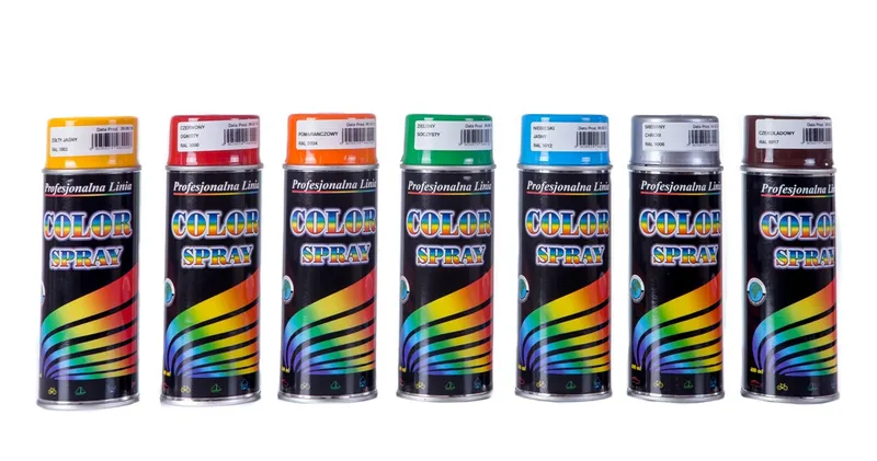 SPRAY 400ml COLOR SPRAY - Żółty