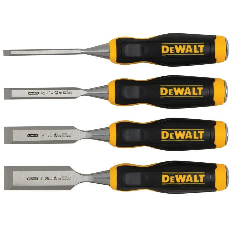 Dłuta Do Drewna Zestaw 4 szt. DEWALT