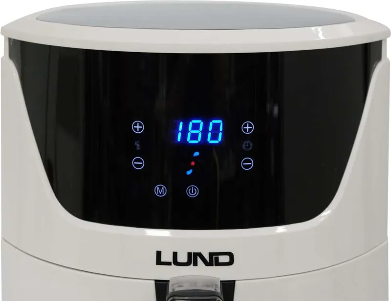 Frytkownica Beztłuszczowa 5,7l 1800W LED LUND - Biała