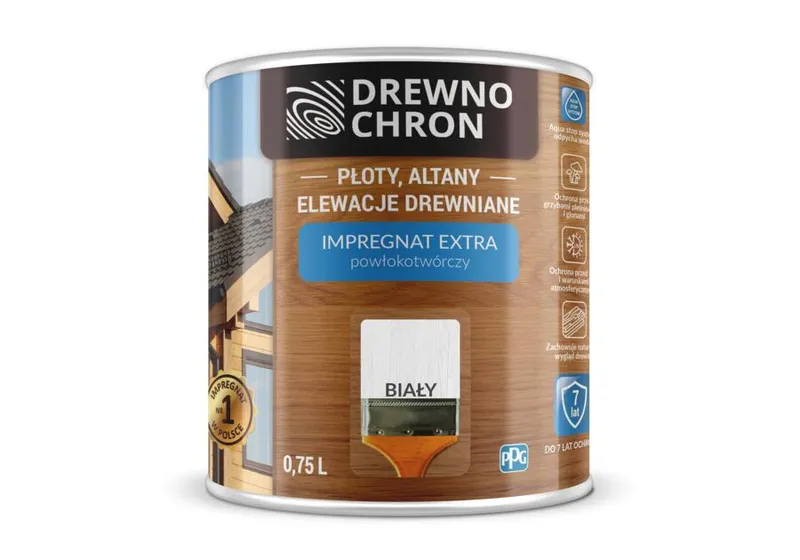 DREWNOCHRON Impregnat Powłokotwórczy 0.75l - Biały