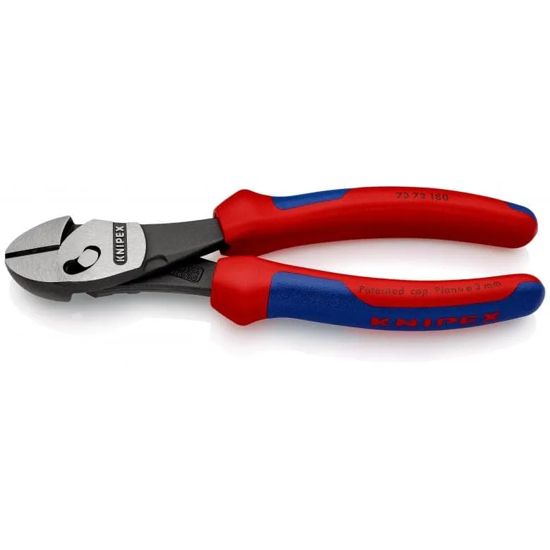 Szczypce Tnące Boczne Twin Force O Dużej Wytrzymałości 180mm KNIPEX
