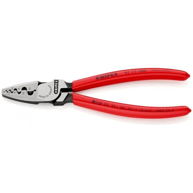 Samonastawne Szczypce Do Zagniatania Tulejek 180mm KNIPEX