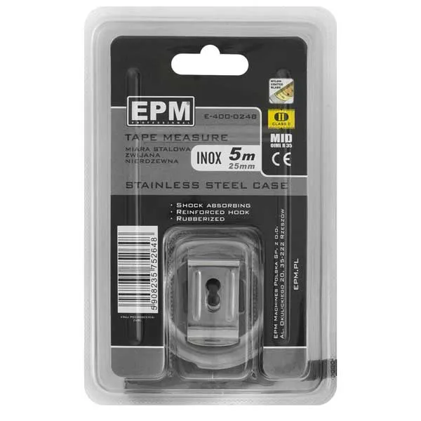 Miara Zwijana INOX 5M*25MM EPM