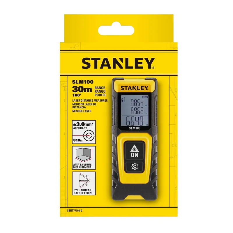 Dalmierz Laserowy SLM100 30m STANLEY