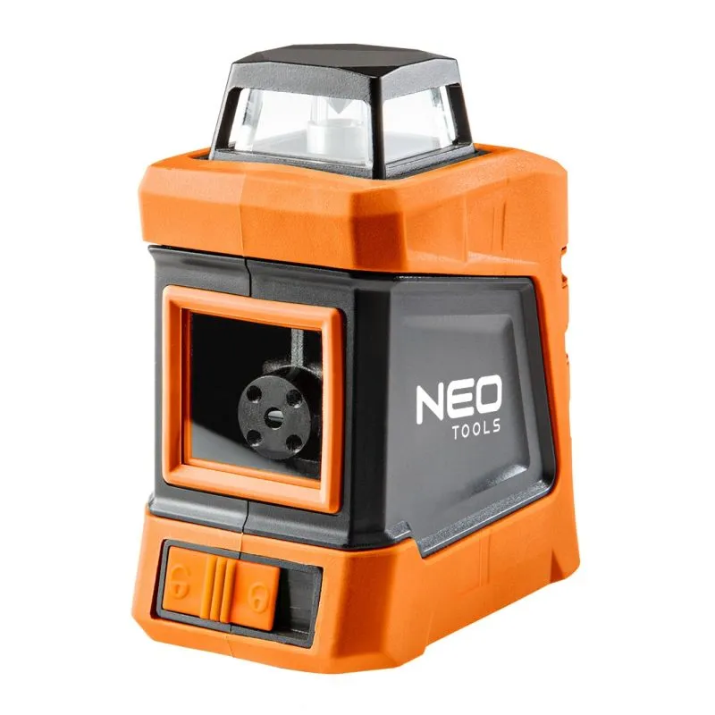 Laser Płaszczyznowy 15m 360 W Poziomie Statyw 1.5m NEO - Czerwony