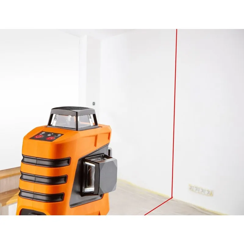 Laser Płaszczyznowy 15m 3D 360 NEO - Czerwony