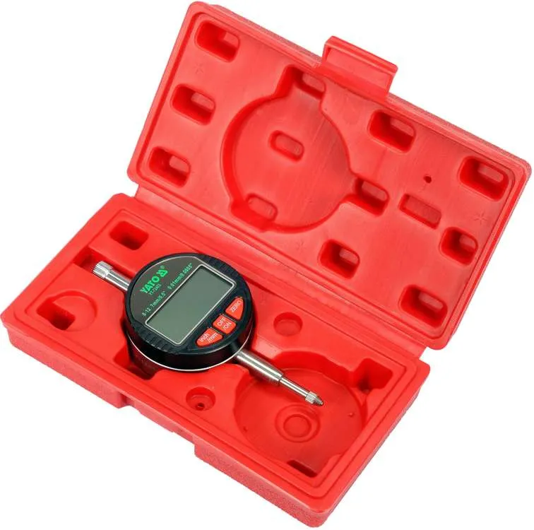 Czujnik Zegarowy Elektroniczny 0-12,7MM YATO
