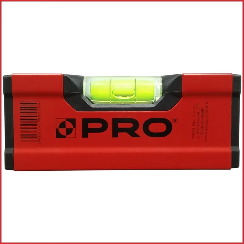 Poziomica Malowana Wskaźnik Poziomu 12cm PRO
