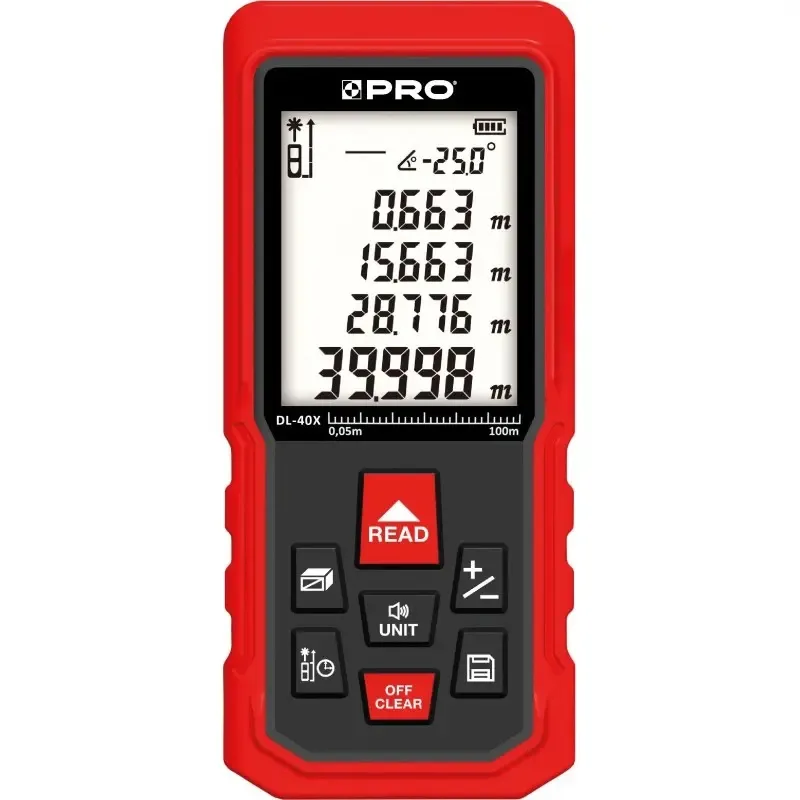 Dalmierz Laserowy DL-40X PRO