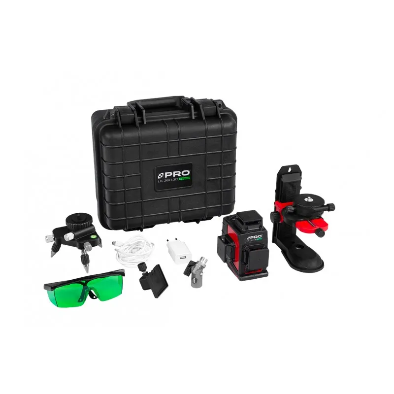 Laser Płaszczyznowy LK-360.3D Green PRO