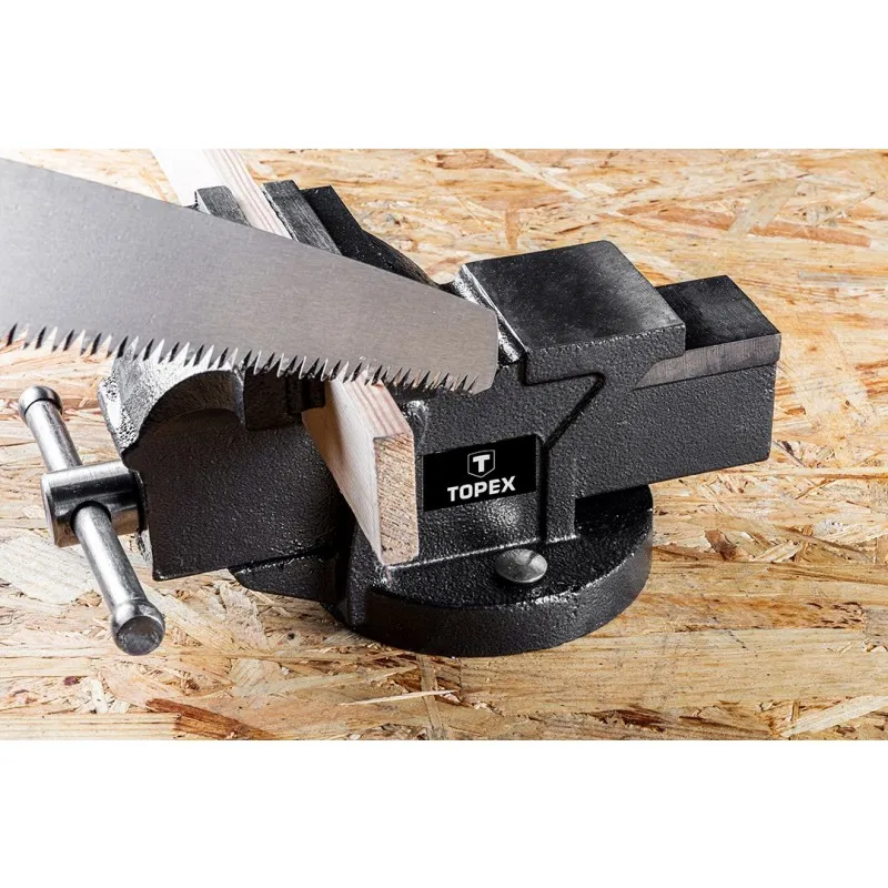 Imadło Ślusarskie Z Kowadłem 125mm TOPEX