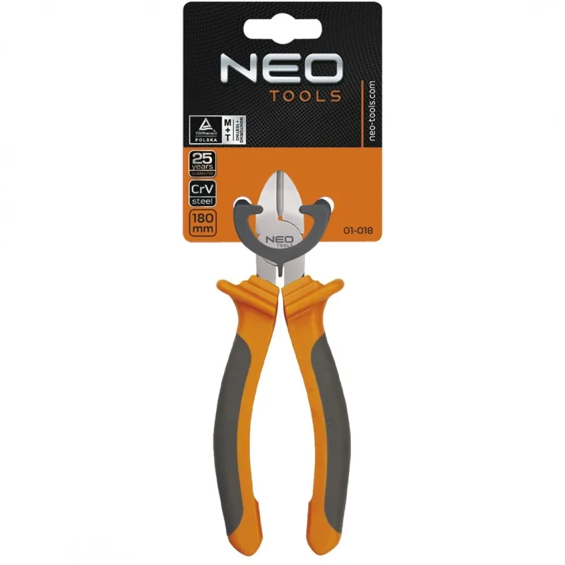 Szczypce Tnące Boczne 180mm NEO