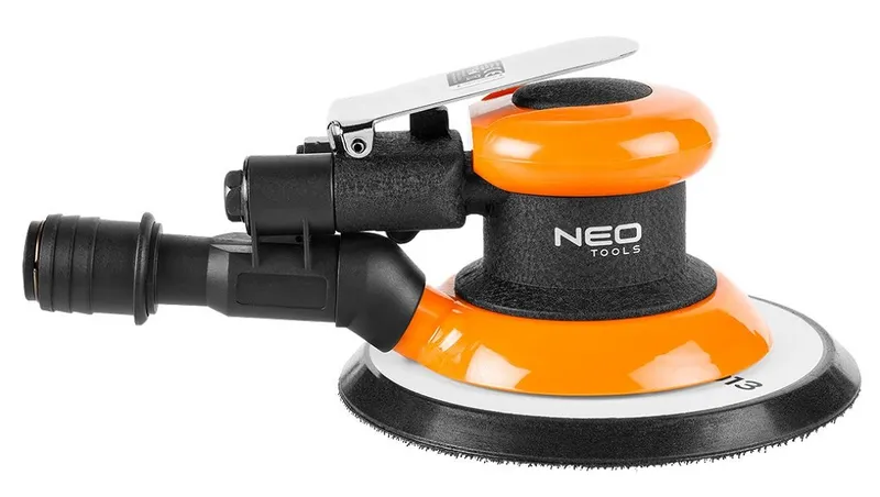 Szlifierka Mimośrodowa Pneumatyczna 150mm, Odsysanie Pyłu NEO