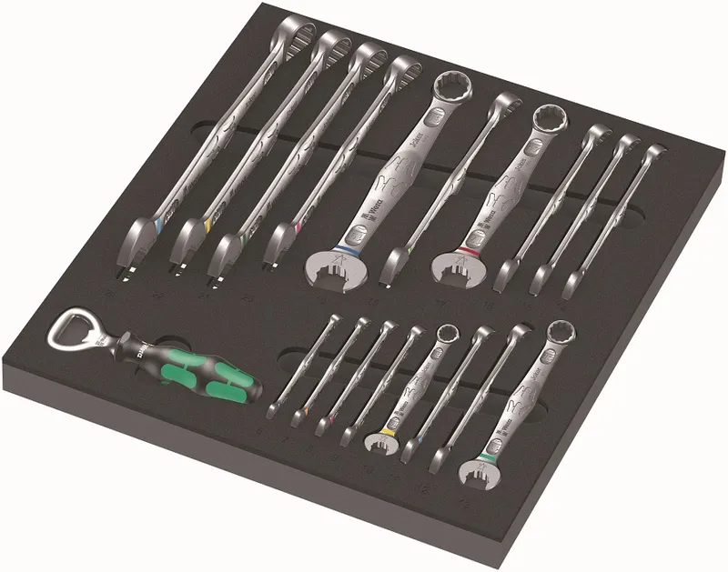 Wkładka Piankowa 6003 Joker, Set 1, 19 Cz. WERA