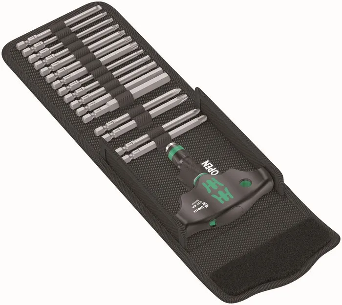 Zestaw Kraftform Kompakt 400 Ra, Set 1, 17 Cz. WERA