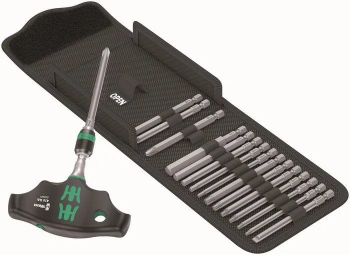 Zestaw Kraftform Kompakt 400 Ra, Set 1, 17 Cz. WERA