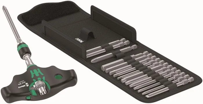 Zestaw Kraftform Kompakt 400 Ra, Set 1, 17 Cz. WERA