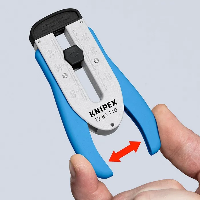 Przyrząd Do Ściągania Izolacji Z Kabli Światłowodowych 190mm KNIPEX