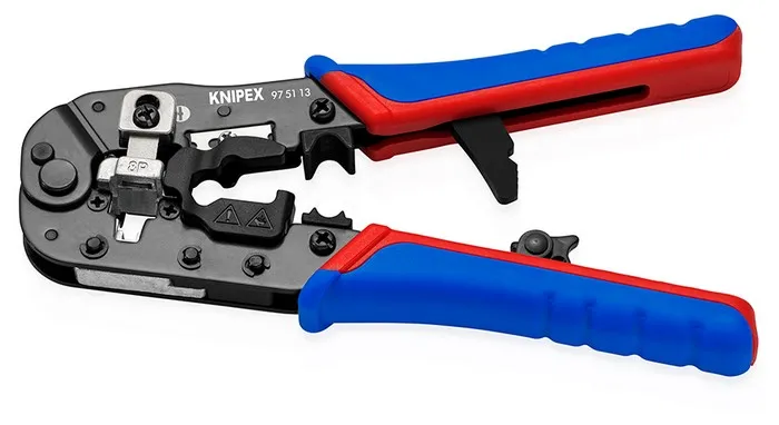Szczypce Do Zagniatania Złączy Typu Western RJ45 KNIPEX