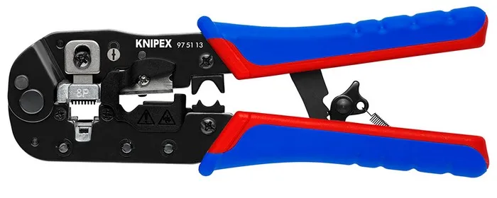 Szczypce Do Zagniatania Złączy Typu Western RJ45 KNIPEX