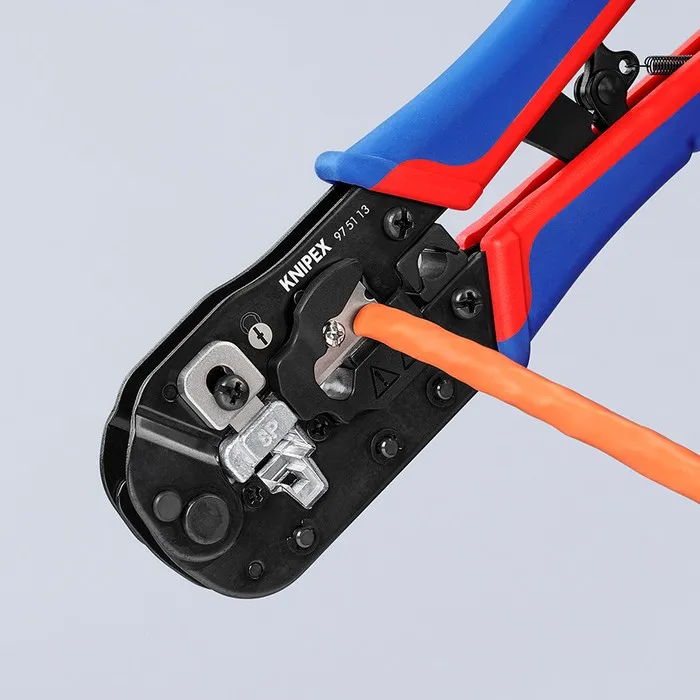 Szczypce Do Zagniatania Złączy Typu Western RJ45 KNIPEX