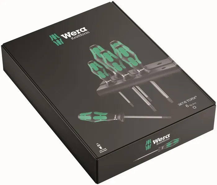 Zestaw Wkrętaków Kraftform + Wieszak, 6 Część WERA