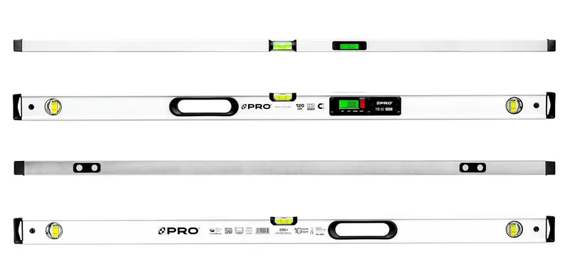 Poziomica PRO900 Z Elektronicznym Odczytem I Magnesami 120cm