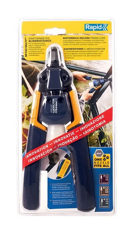 Nitownica Dwuręczna RP100 Multi Heavy Duty & Press Less RAPID