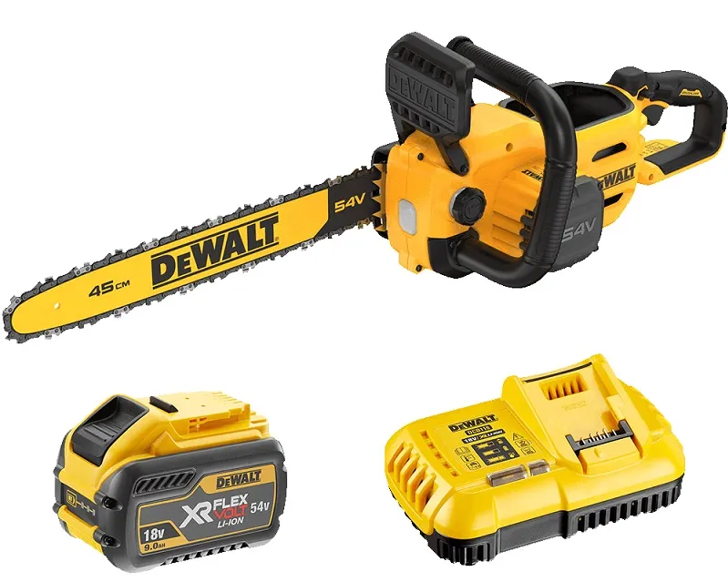 Pilarka Łańcuchowa Akumulatorowa 45cm 54V Xr 1*9.0AH DEWALT