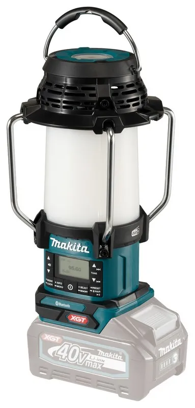 Odbiornik Radiowy Z Lampą I Latarką 40VMAX Xgt 0*AH MAKITA