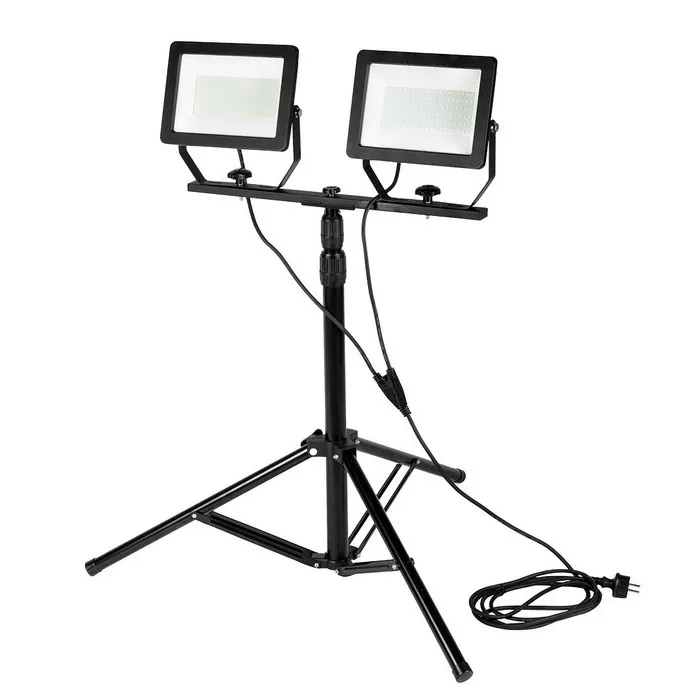 Reflektor Podwójny Na Statywie 200W LED 17000LM NEO