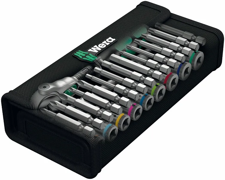 Zestaw Kluczy Nasadowych Z Grzechotką Zyklop Speed 1/4'' WERA
