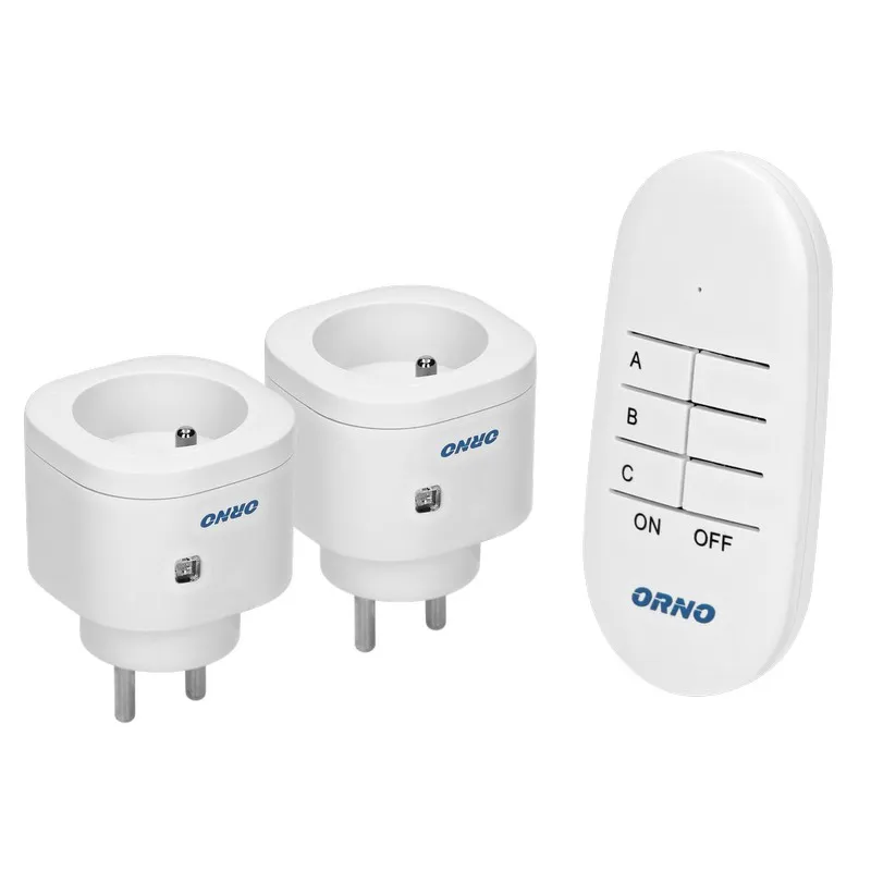 Gniazdo Elektryczne Zdalnie Sterowane 2+1 Mini ORNO